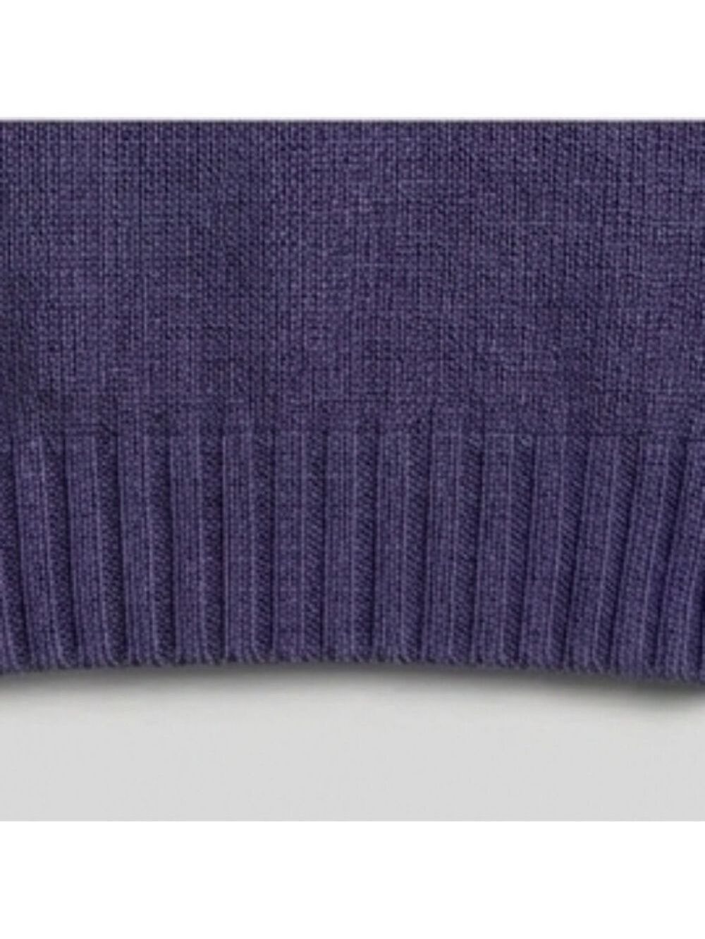 Banana Republic Blue Violet Cotton Knit Top Size Small - Picture 4 of 4